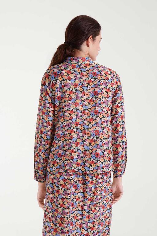 Camisa crepé ligero con estampado Hampton Small