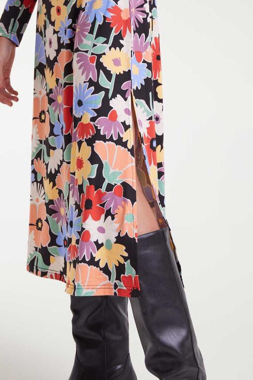 Vestido midi con estampado Hampton Big