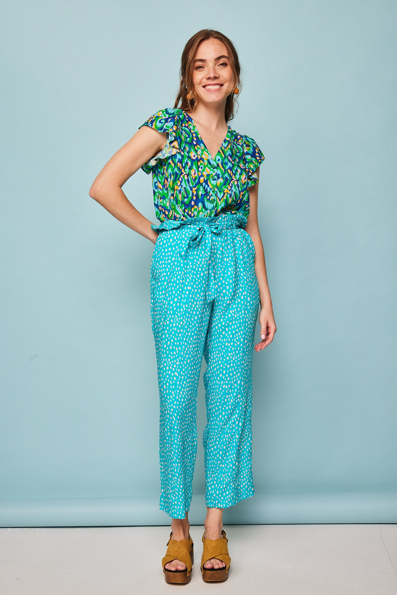 Pantalón Azul Lunar