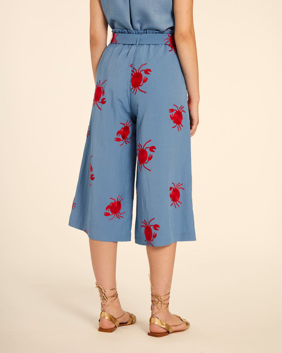 Pantalón Cangrejo Azul