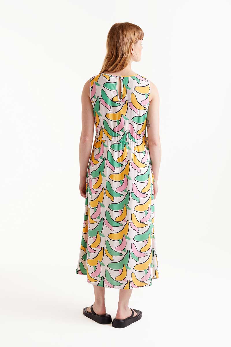 Vestido-Midi-Estampado-Banana