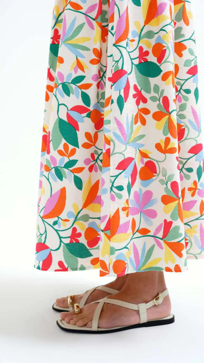 Falda larga estampado Lotto