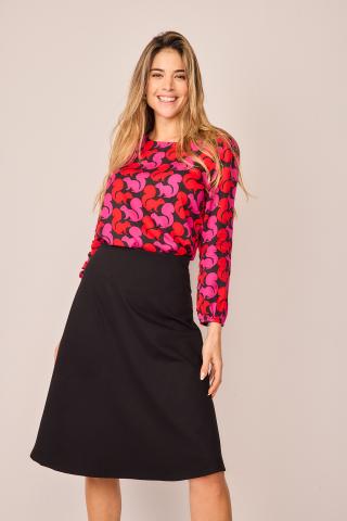 Falda Agua Negro