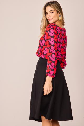 Falda Agua Negro