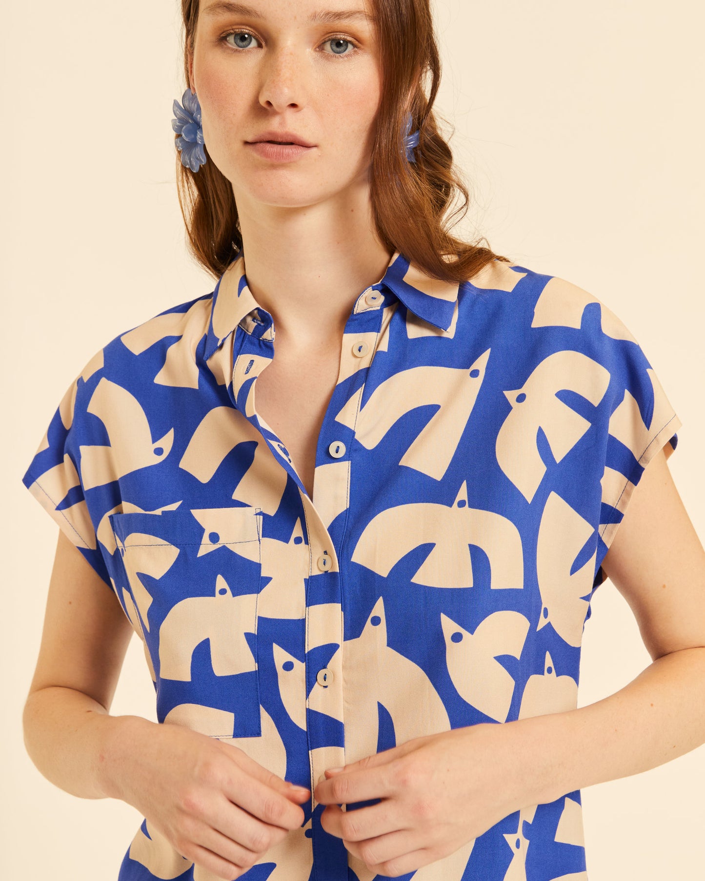 Camisa Blue Birds