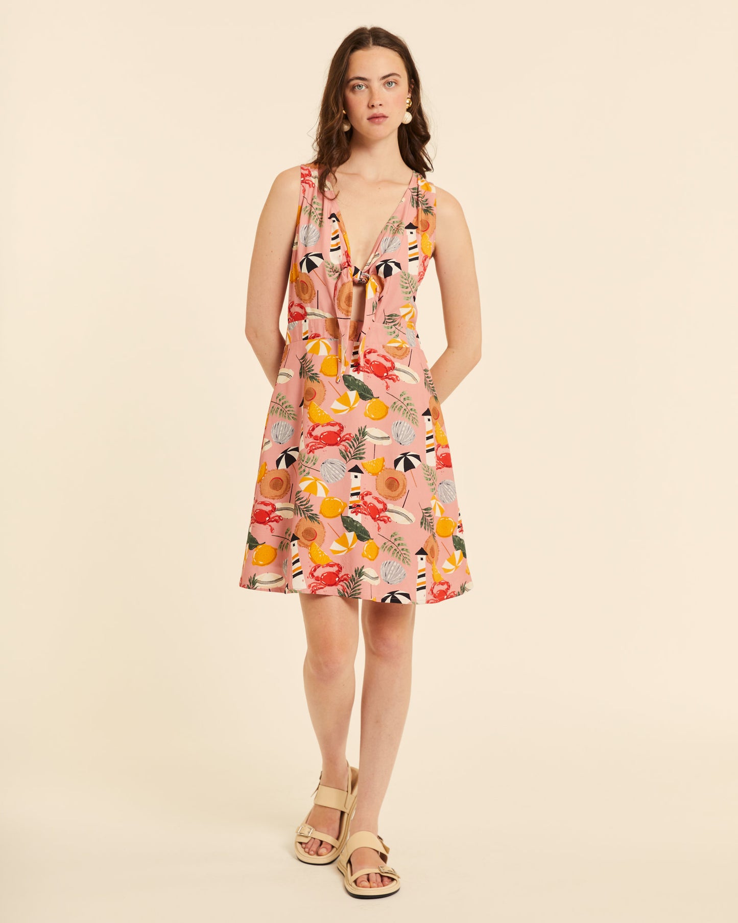 Vestido corto Seashore