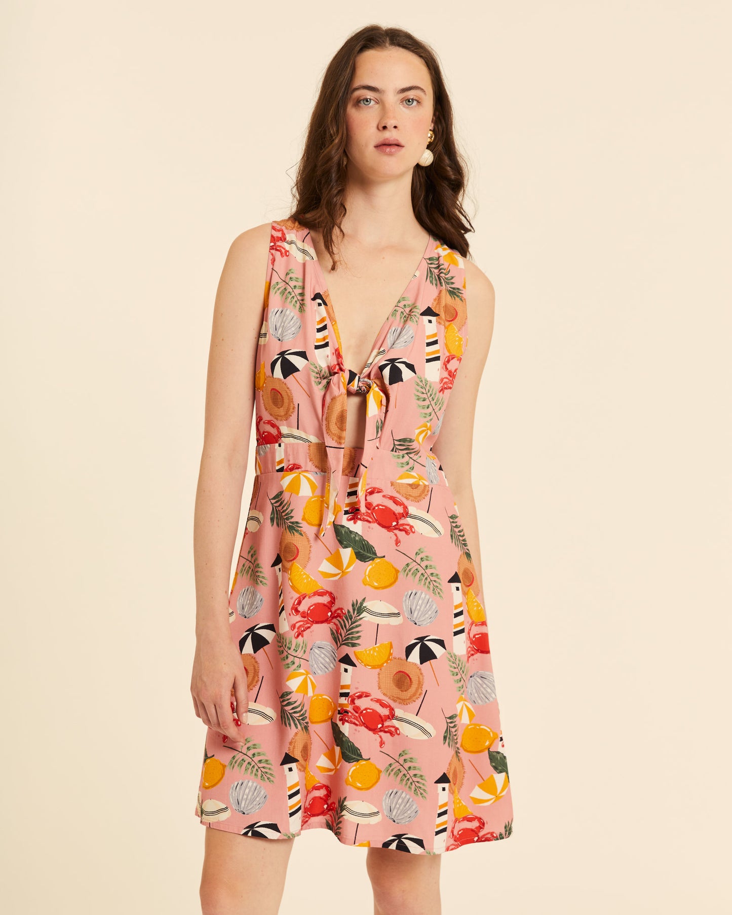 Vestido corto Seashore