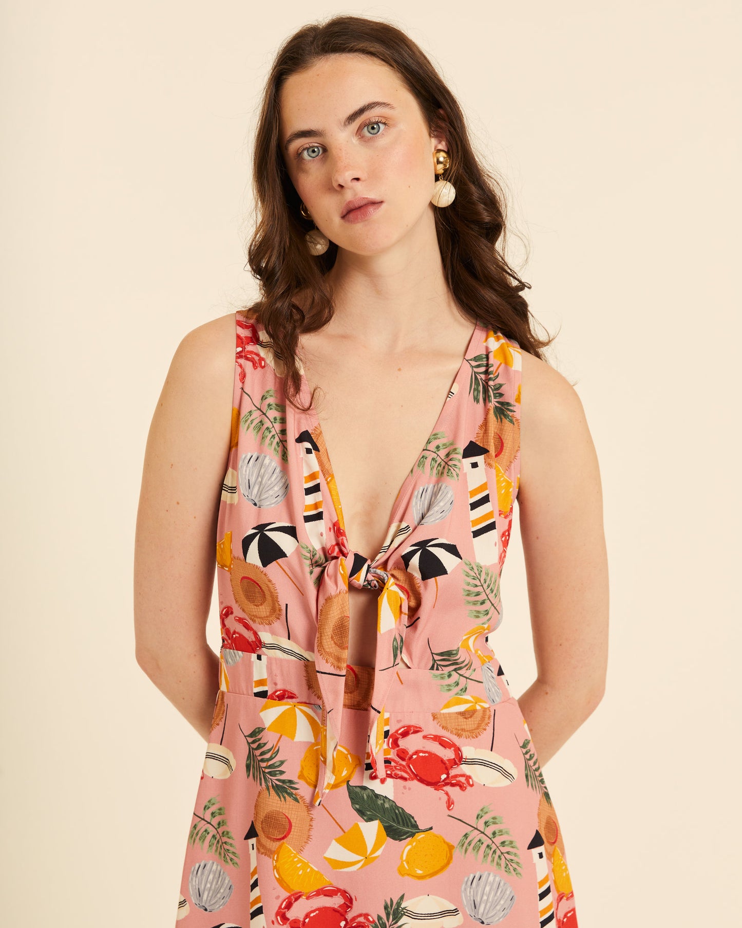 Vestido corto Seashore