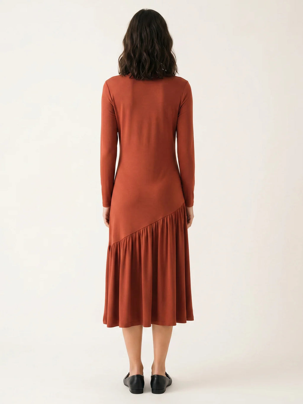 VESTIDO ALMA MARRÓN