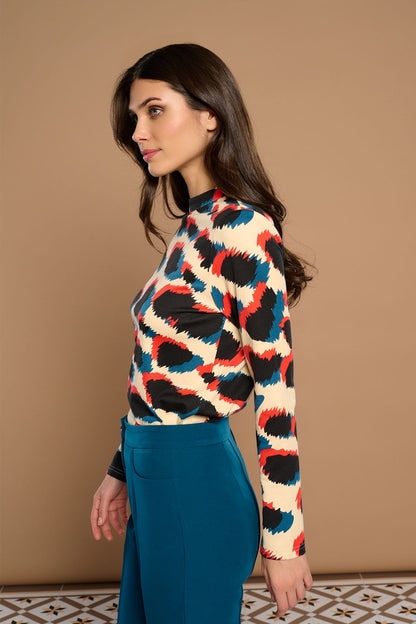 Top Maura con estampado