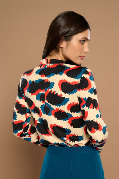 Top Maura con estampado