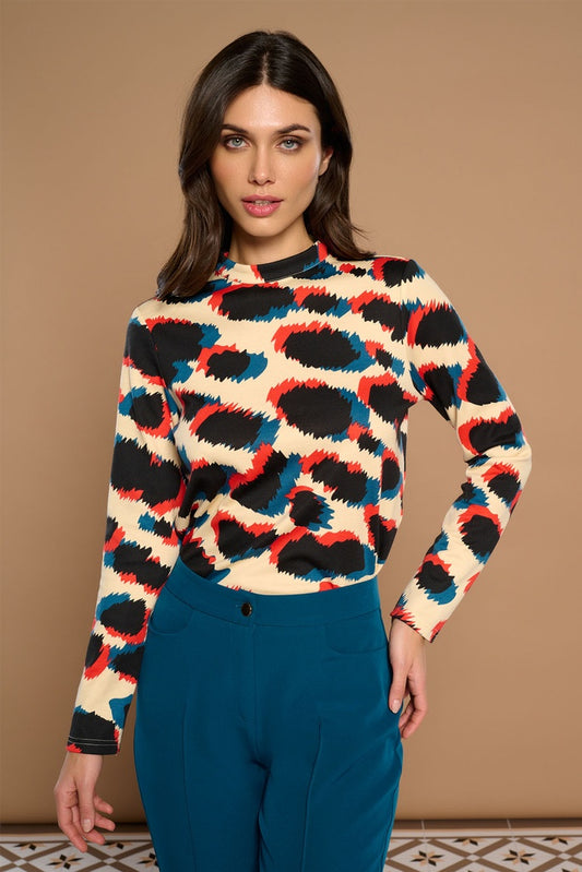 Top Maura con estampado
