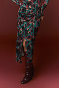 ROWLING SKIRT | Falda midi estampada de Minueto