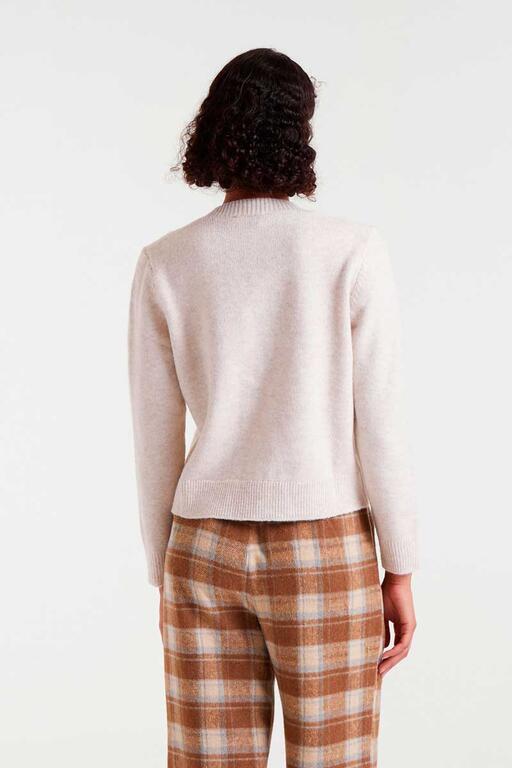 Cárdigan Punto Beige