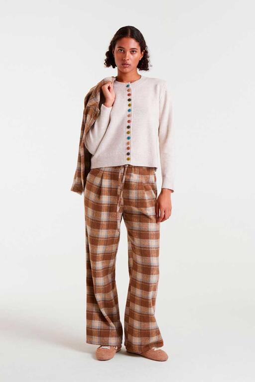 Cárdigan Punto Beige