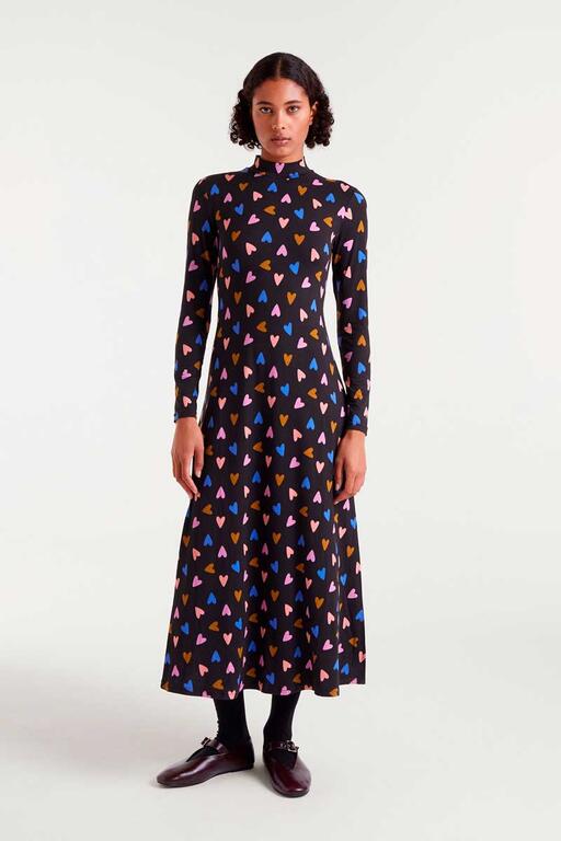 Vestido Largo Estampado Potpourri