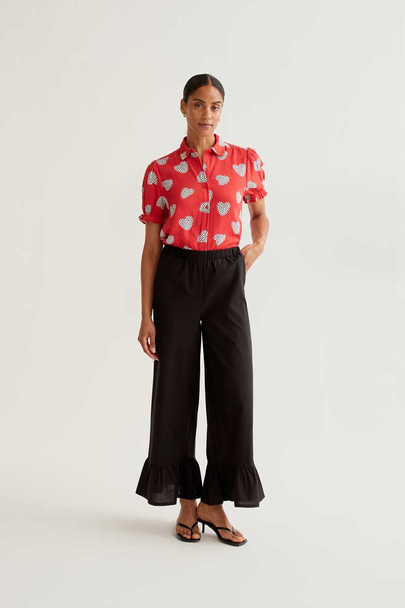 Camisa con estampado Harmony Red