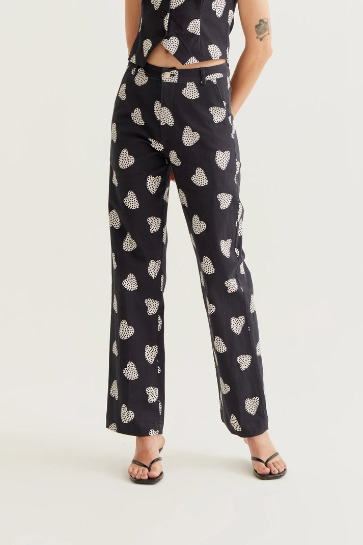 Pantalón con estampado Harmony Black
