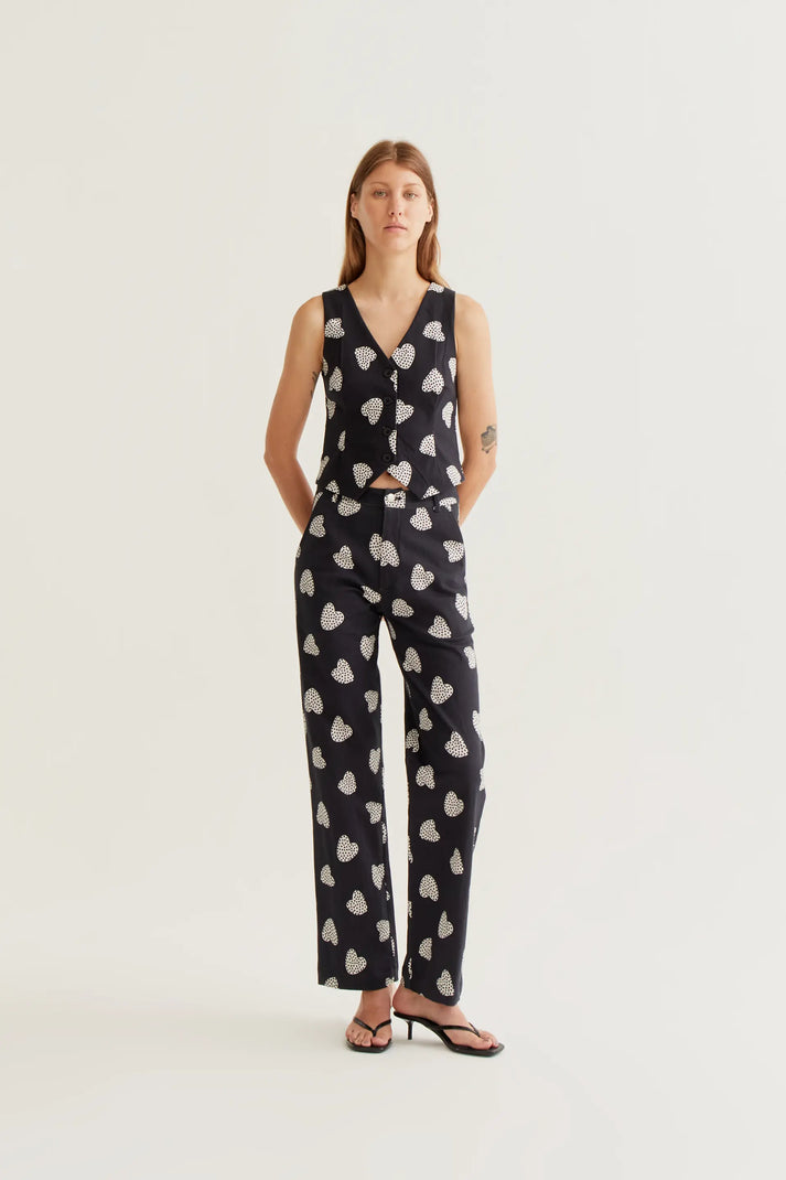 Pantalón con estampado Harmony Black