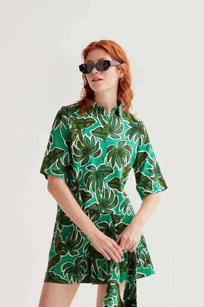 Camisa con estampado Palm Tree