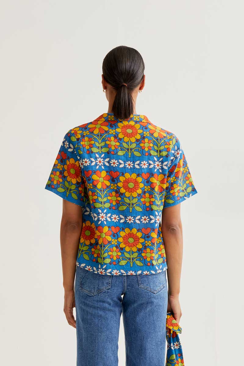 Camisa estampado Garden