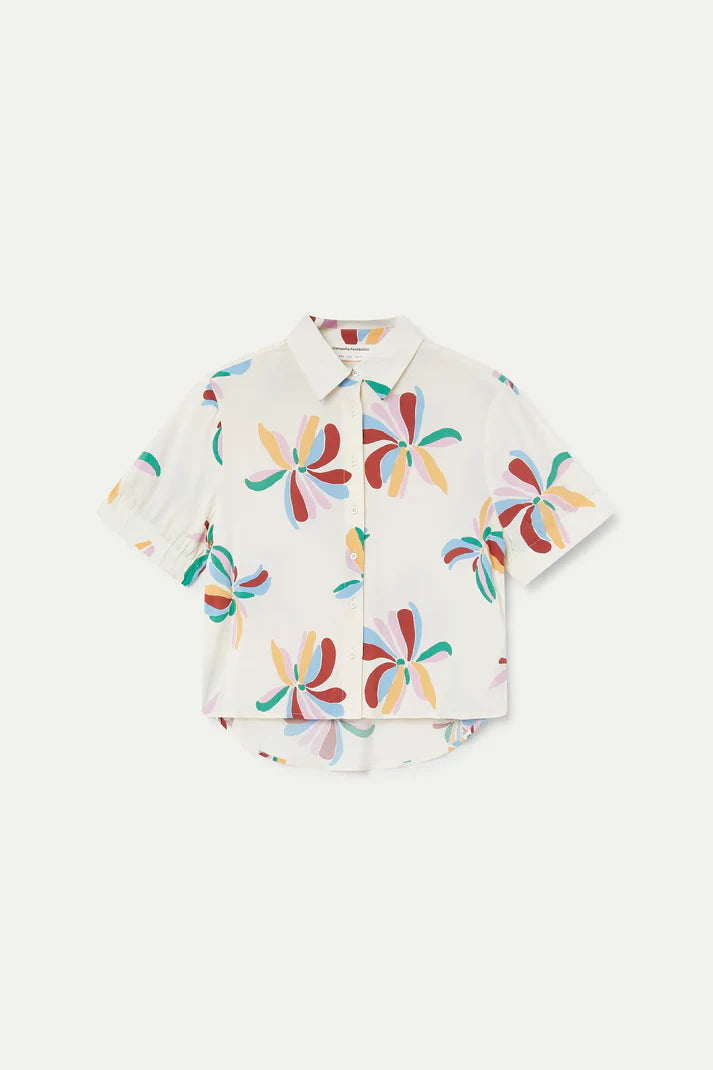 Camisa con estampado Monarda