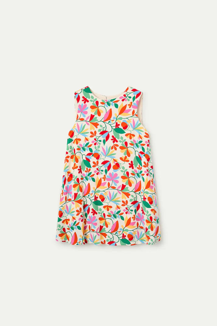 Vestido corto con estampado Lotto