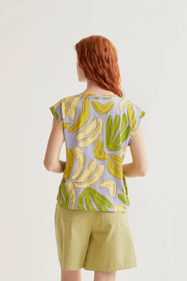 Camiseta con estampado Guineo