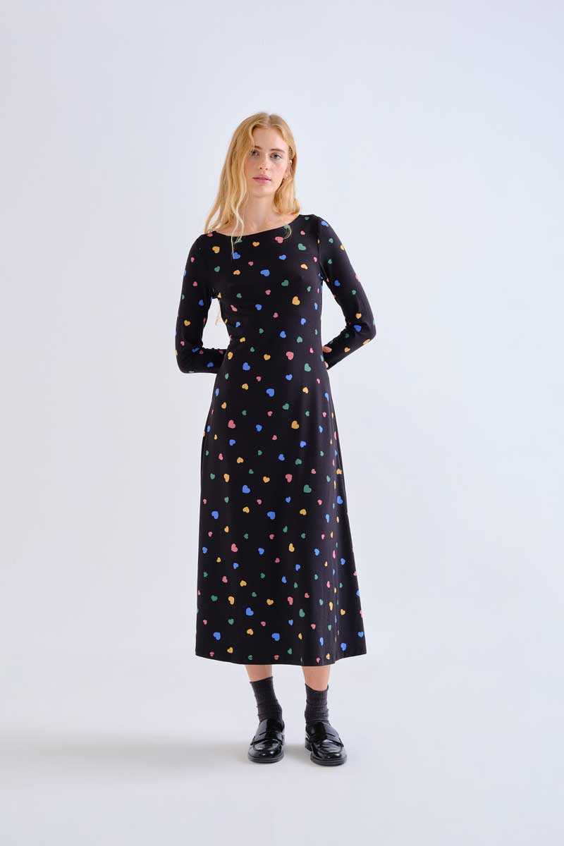 Vestido midi estampado Candy