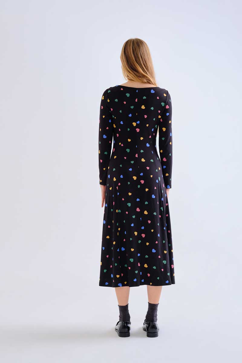 Vestido midi estampado Candy