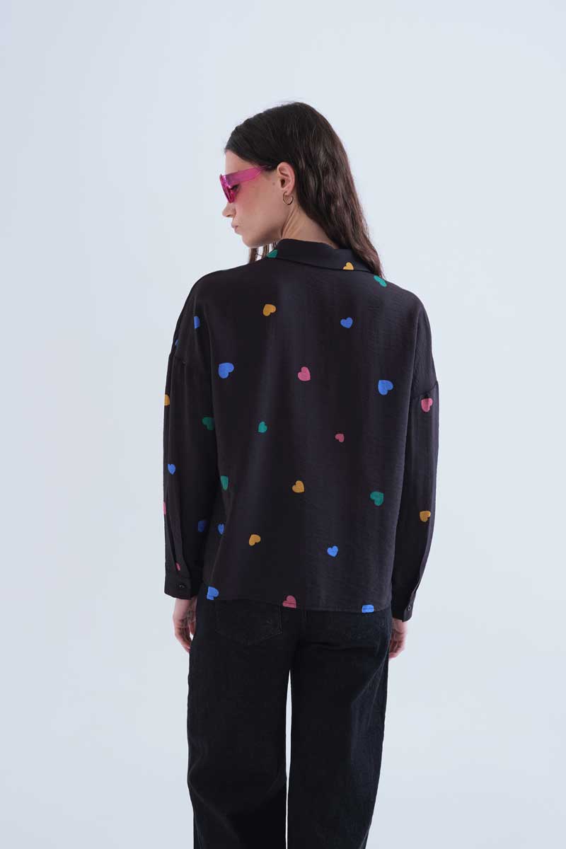 Camisa de mujer con estampado Candy