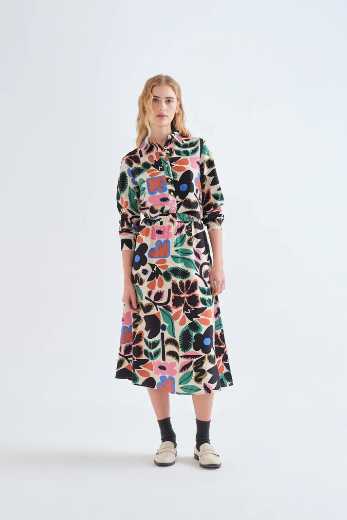 Camisa con estampado Neo Garden