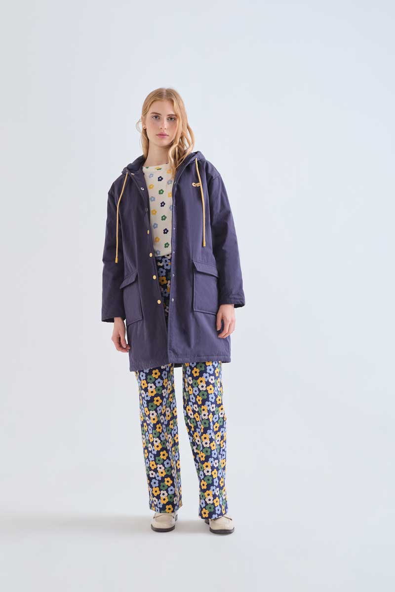 Pantalón de mujer de pata ancha con estampado Euphoria