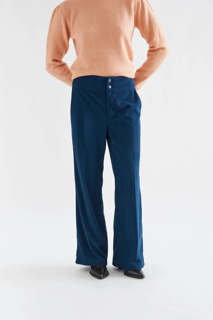 Pantalón de Pana Azul Marino Mujer | Compañía Fantástica