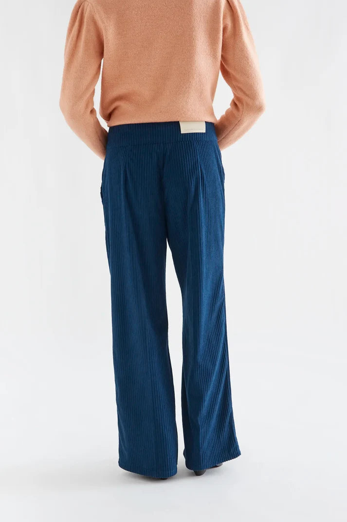 Pantalón de Pana Azul Marino Mujer | Compañía Fantástica