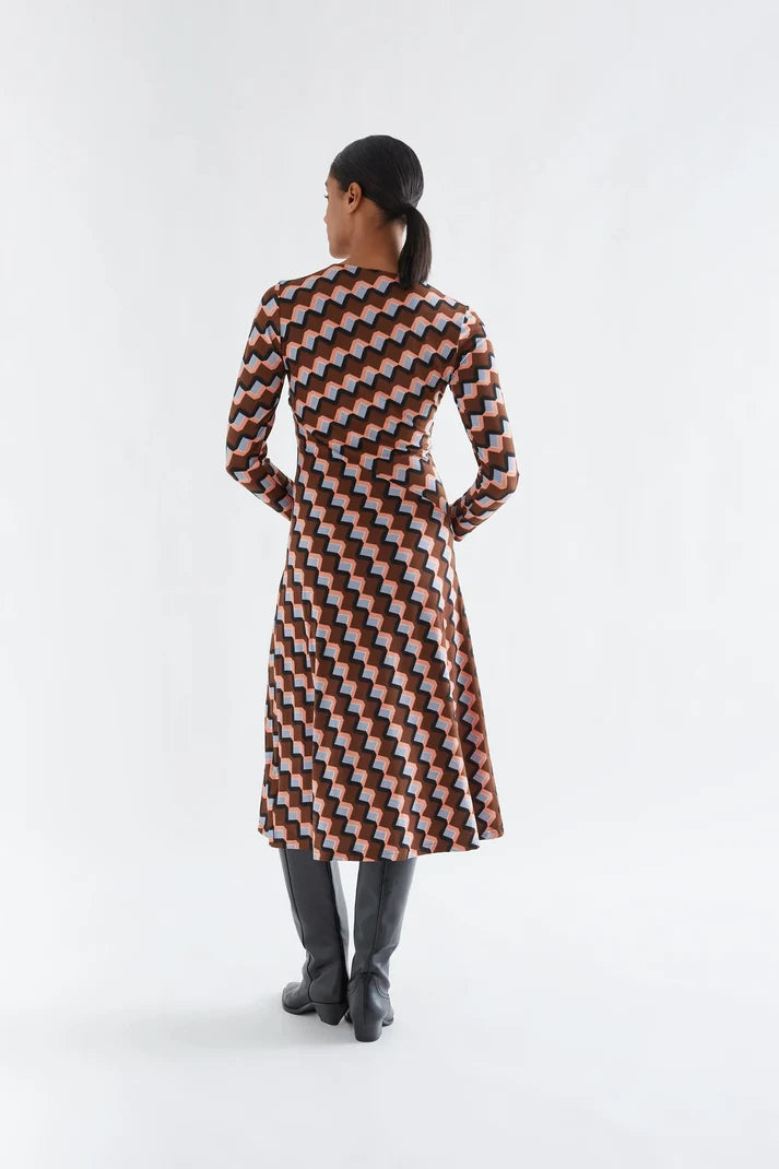 Vestido Midi Estampado Mujer Scala | Compañía Fantástica