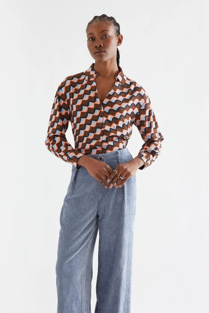 Camisa Estampada Mujer Scala | Compañía Fantástica