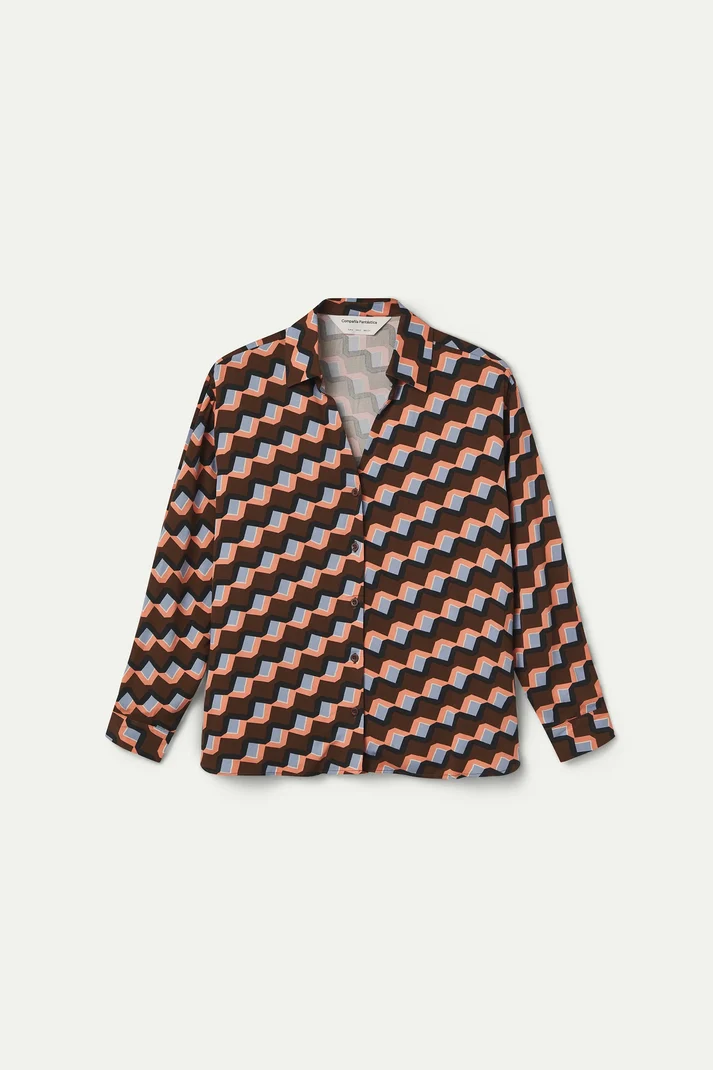 Camisa Estampada Mujer Scala | Compañía Fantástica