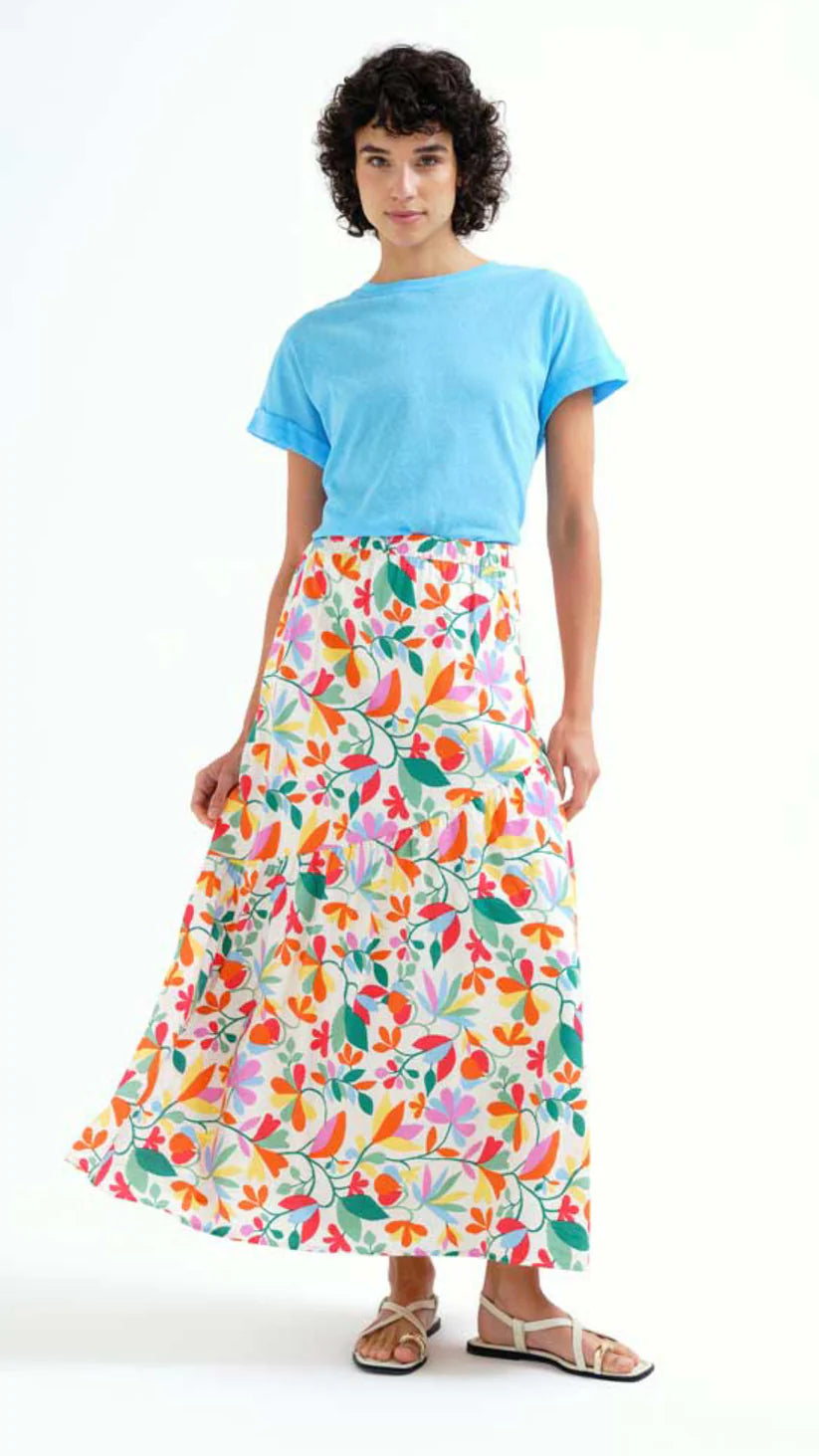 Falda larga estampado Lotto