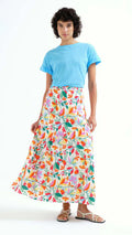 Falda larga estampado Lotto