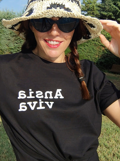 Camiseta Ansia Viva - Diseño Original y Divertido | Ruedublond