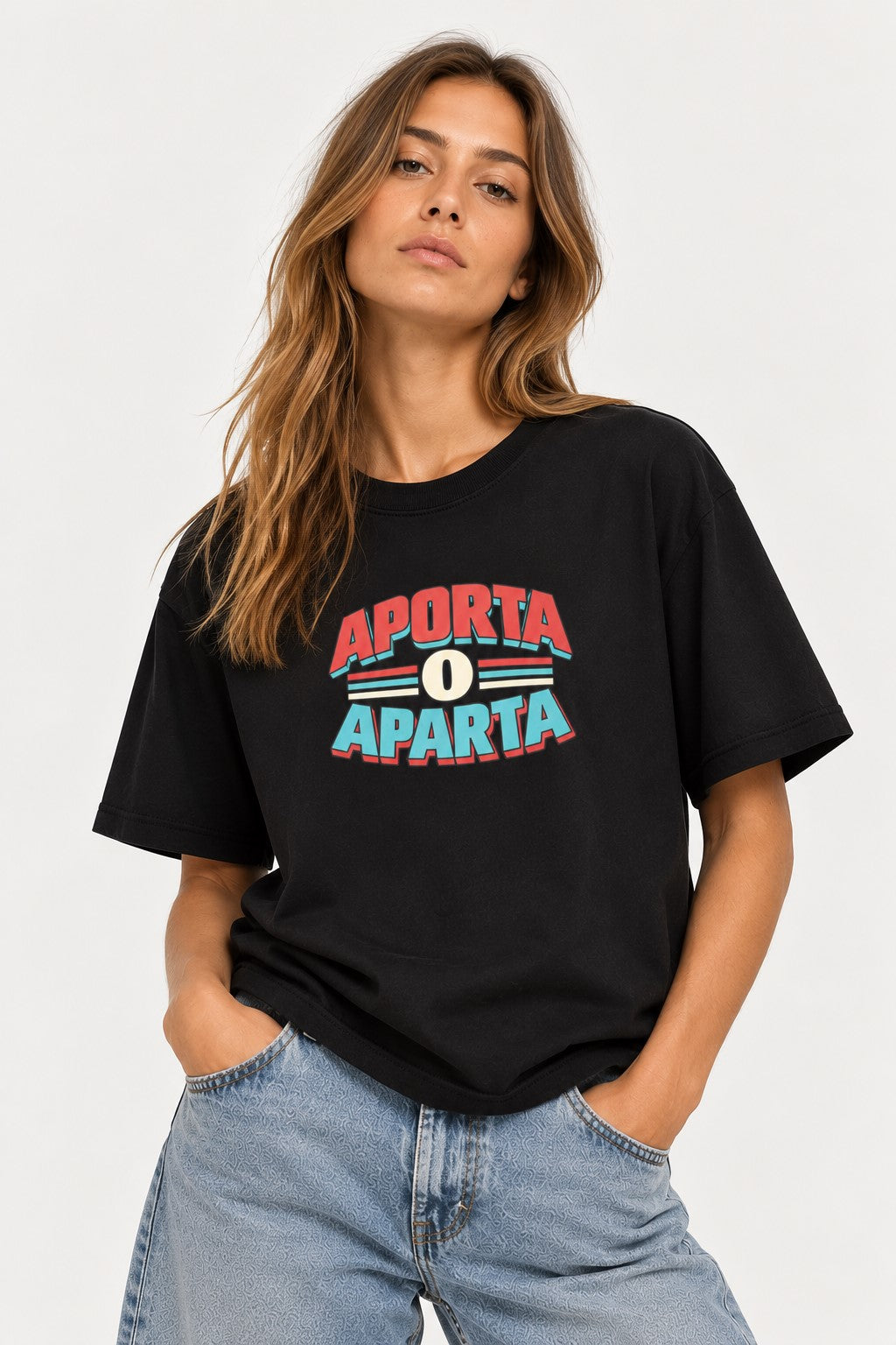 Camiseta APORTA O APARTA - BLOND T-SHIRT