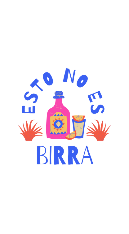 Camiseta ESTO NO ES BIRRA