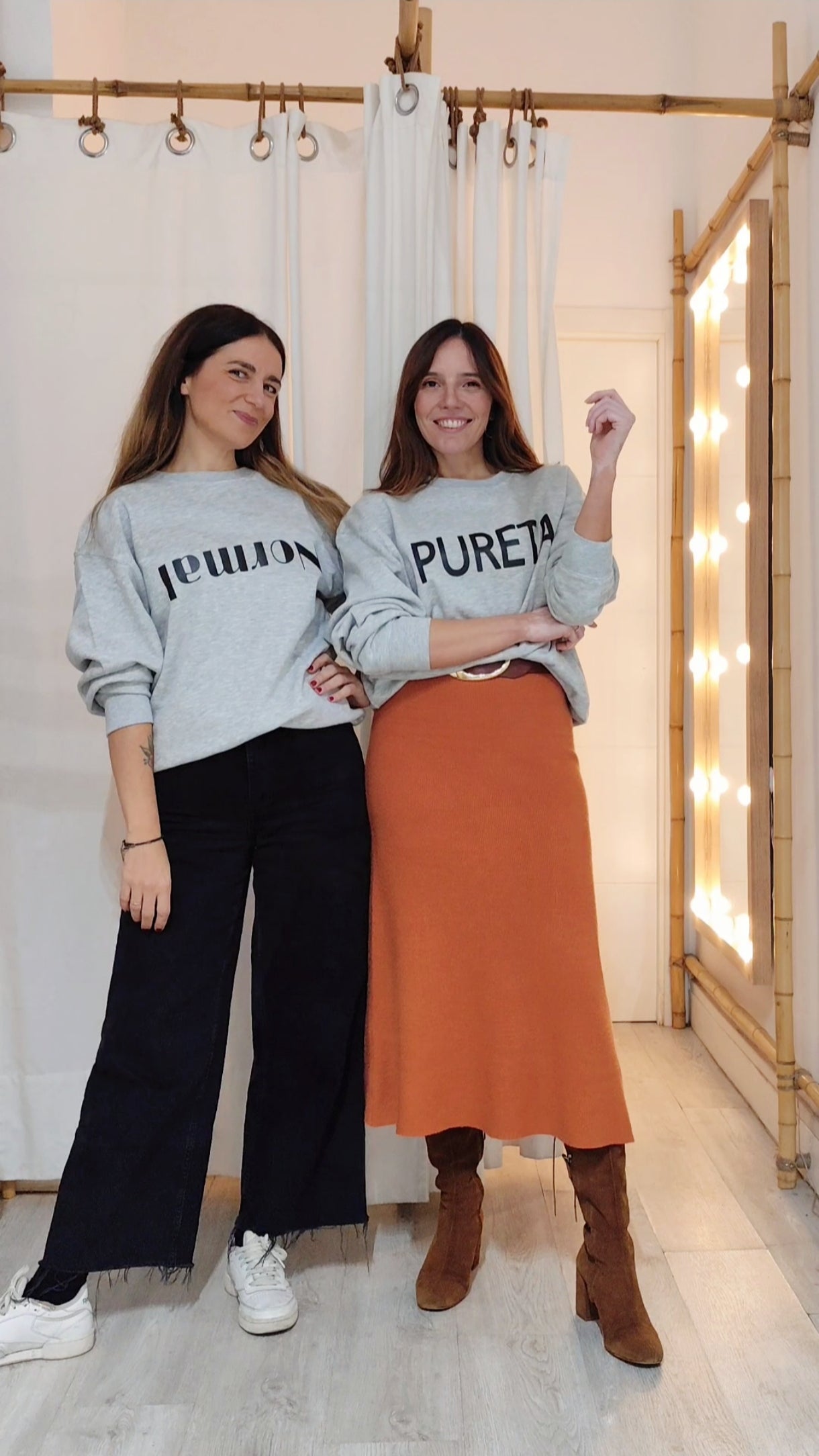 Sudadera  Gris Pureta