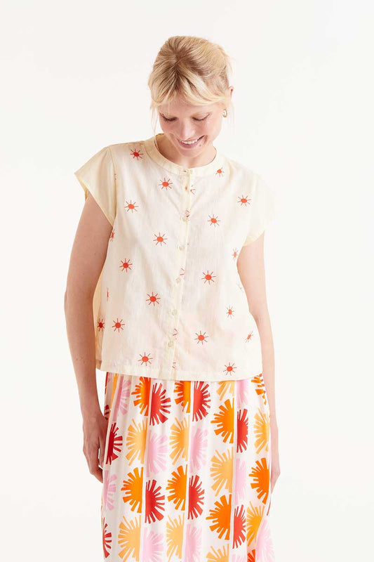 Camisa-Cuello-Mao-Soles-Amarilla