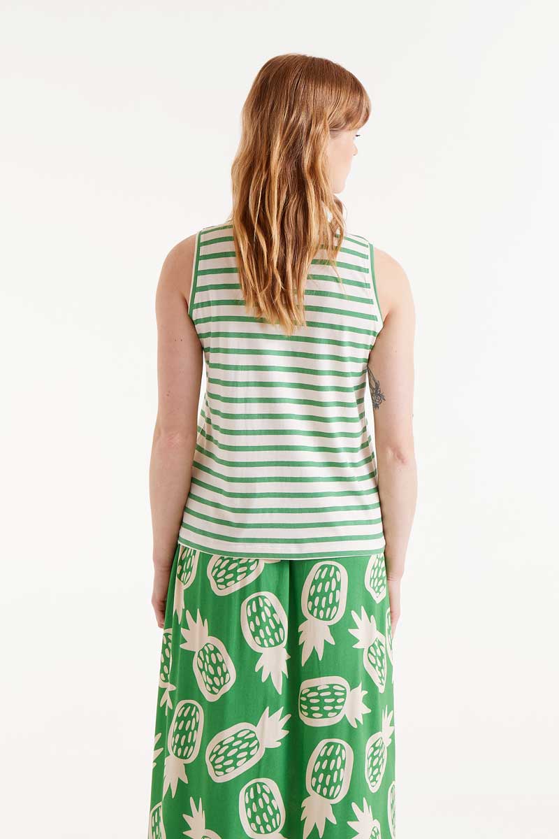 Camiseta-Rayas-Verdes