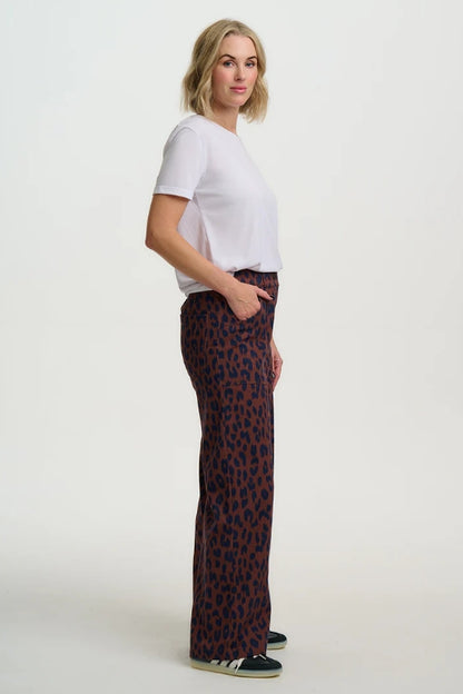 PANTALÓN NICA LEOPARDO