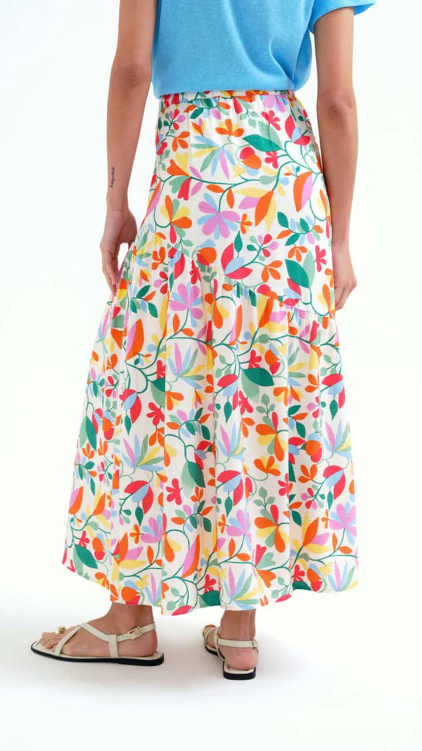 Falda larga estampado Lotto