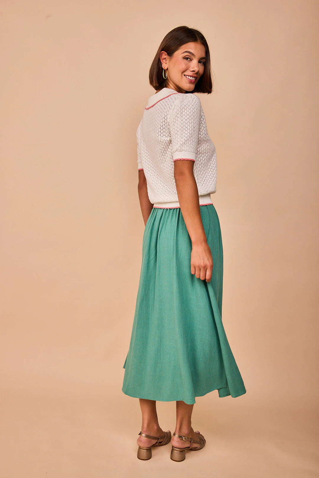 Falda Castro Menta