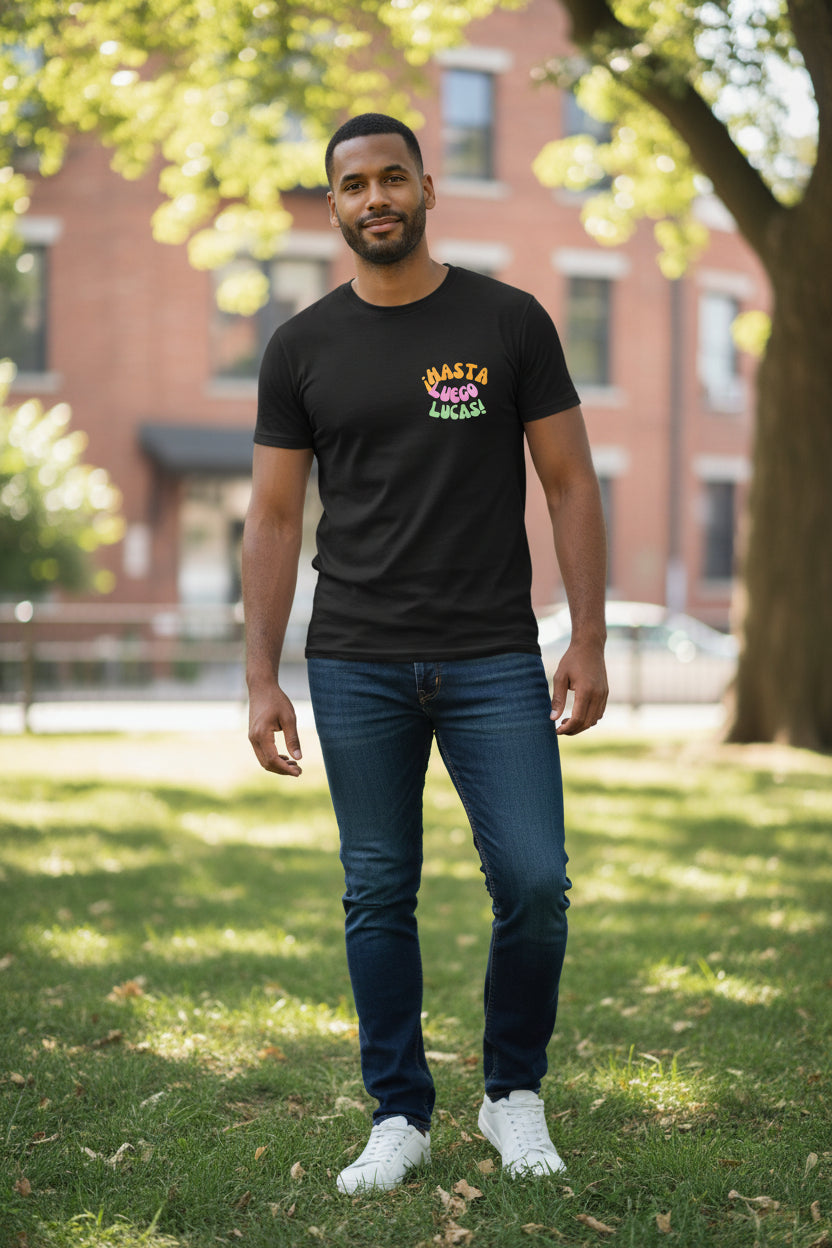 Camiseta !HASTA LUEGO, LUCAS!